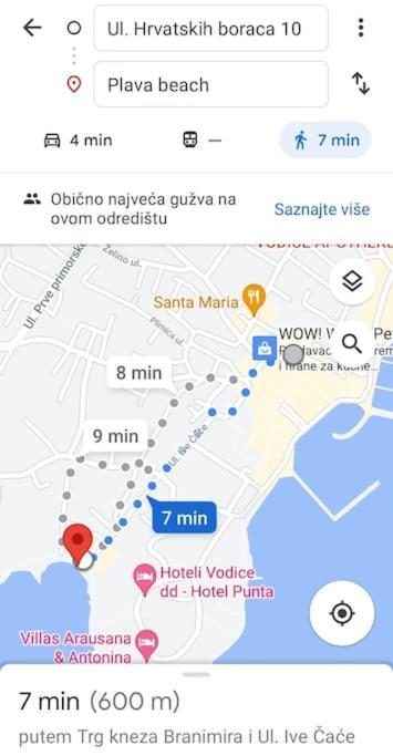 Apartmani Centar 보디체 외부 사진